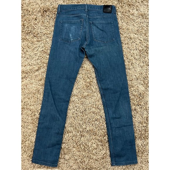 MTWTFSS Weekday Friday Men's Blue Slim Fit Stretch Denim Jean   Size W29 L30 - Picture 3 of 6